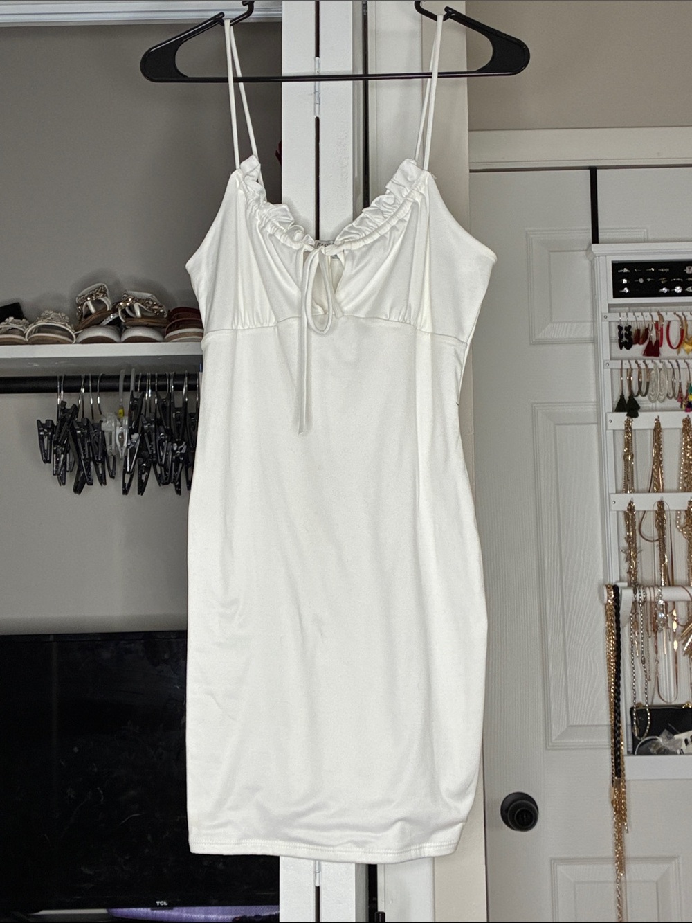 Fashion Nova White Mini Dress